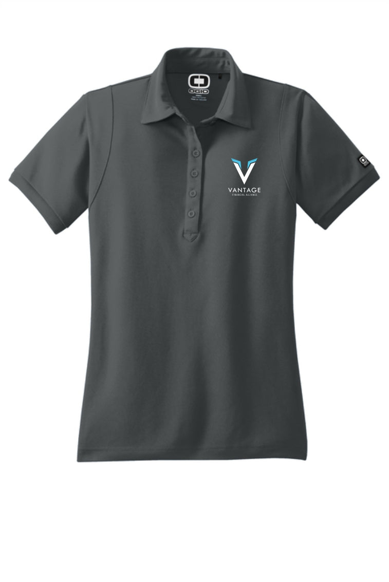 'V' Logo Womens OGIO® Jewel EMBROIDERED Polo