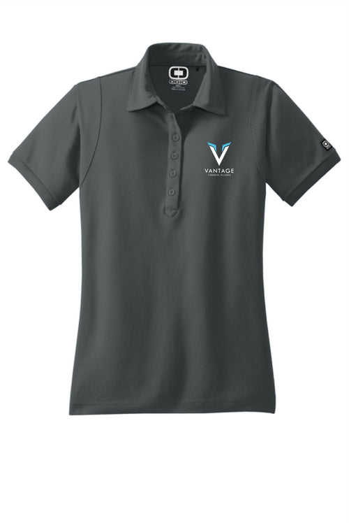 'V' Logo Womens OGIO® Jewel EMBROIDERED Polo