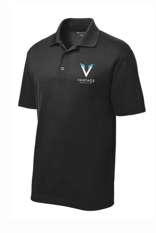 'V' Logo Men's Sport-Tek® PosiCharge® RacerMesh® Embroidered Polo