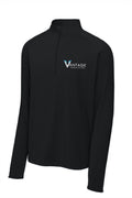 VFA Logo Mens Sport-Tek® Sport-Wick® Stretch EMBROIDERED 1/4-Zip Pullover